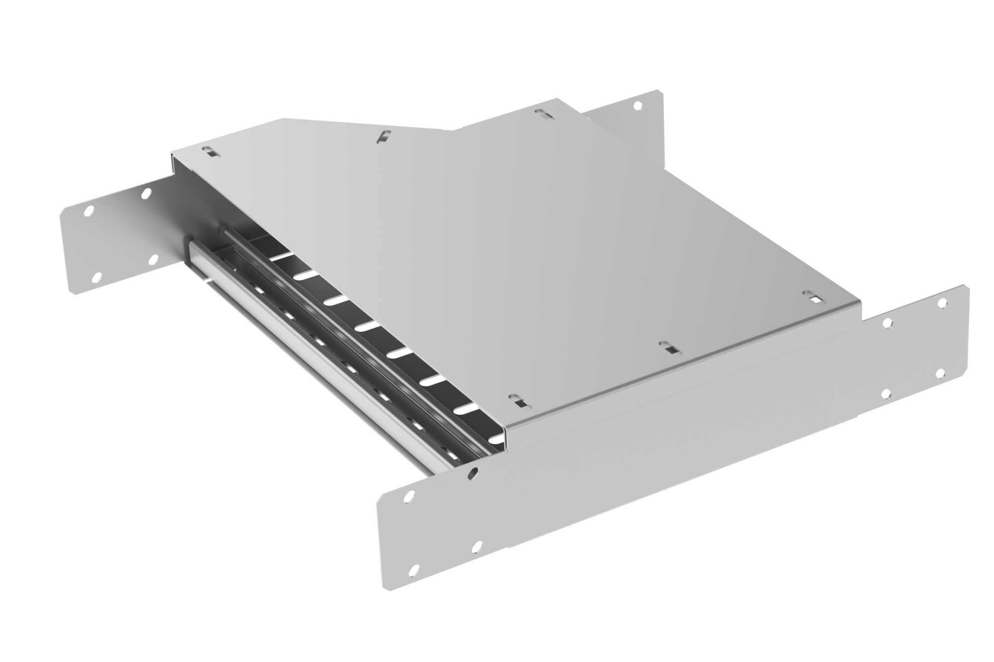 Кабельрост угловой  с R=100 мм редукторный левый  РУ1РЛ.200.150.100.1,5.2